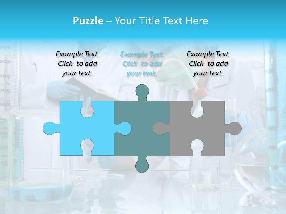 Faculty Beaker Test PowerPoint Template