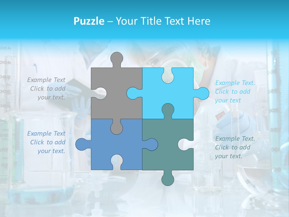 Faculty Beaker Test PowerPoint Template