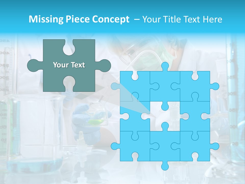 Faculty Beaker Test PowerPoint Template