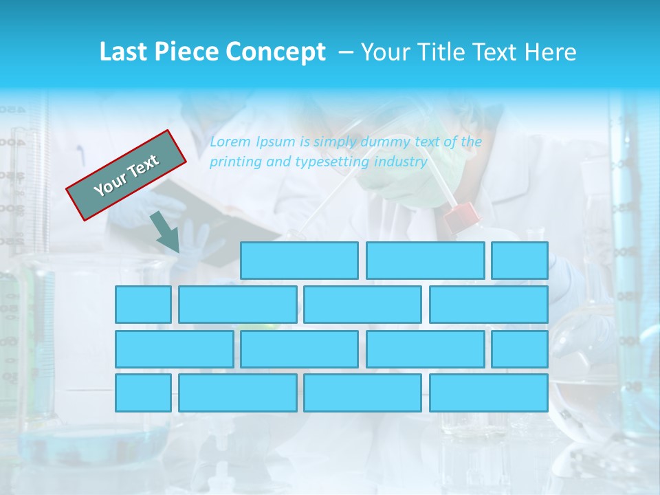 Faculty Beaker Test PowerPoint Template