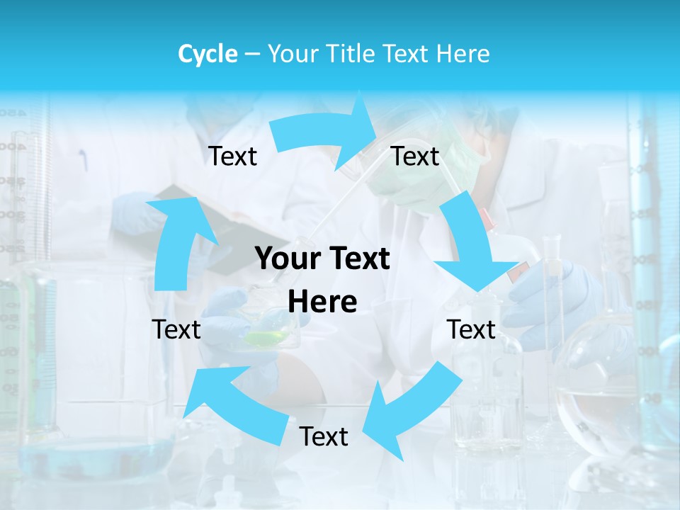 Faculty Beaker Test PowerPoint Template