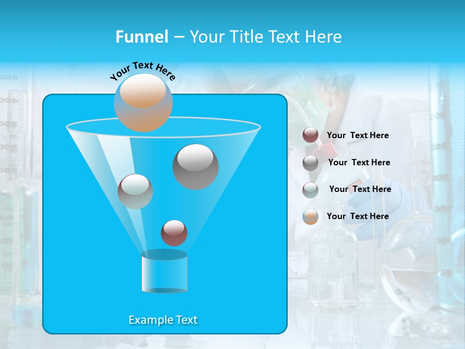 Faculty Beaker Test PowerPoint Template