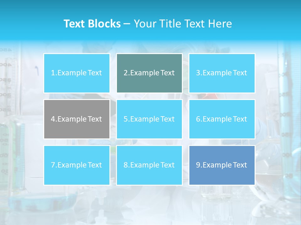 Faculty Beaker Test PowerPoint Template