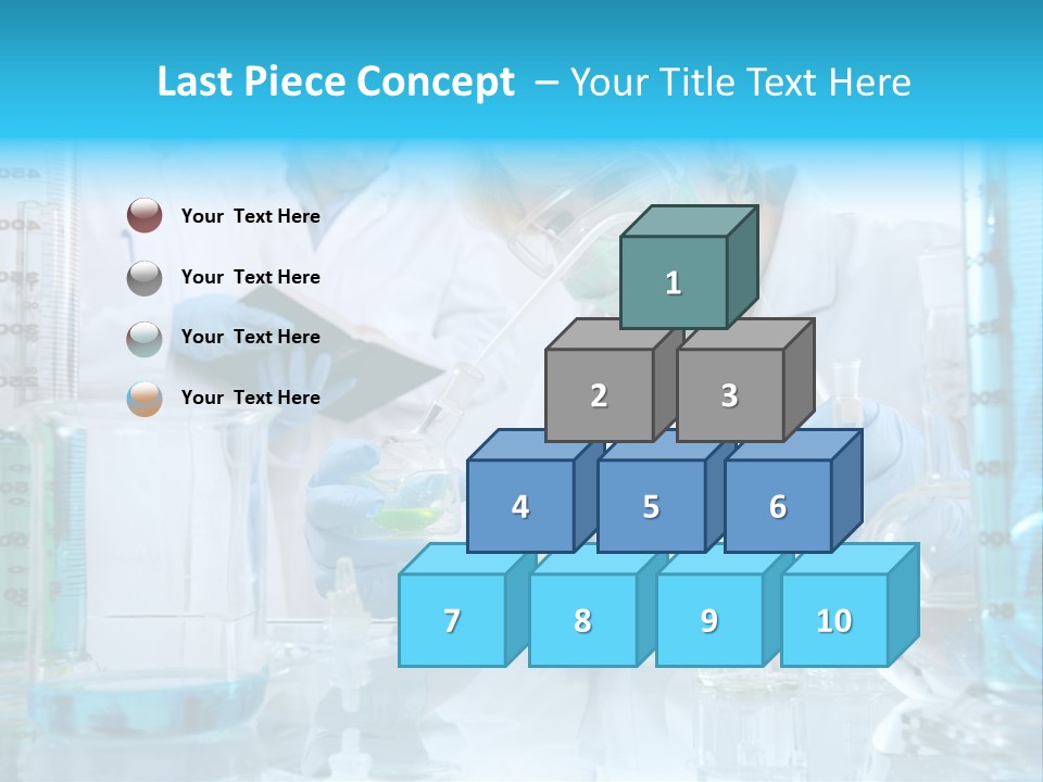 Faculty Beaker Test PowerPoint Template