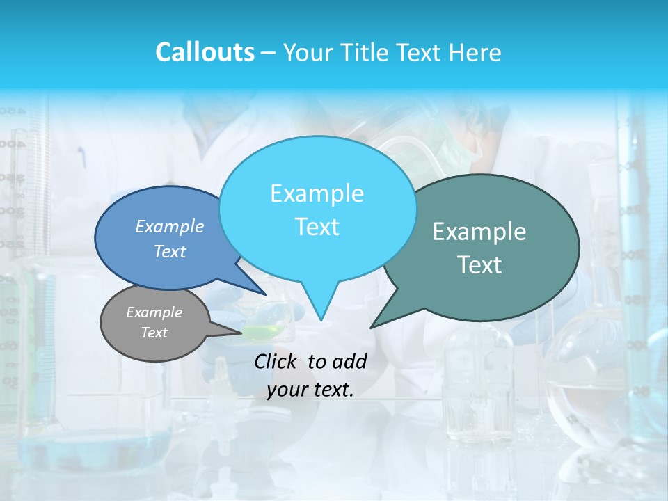 Faculty Beaker Test PowerPoint Template