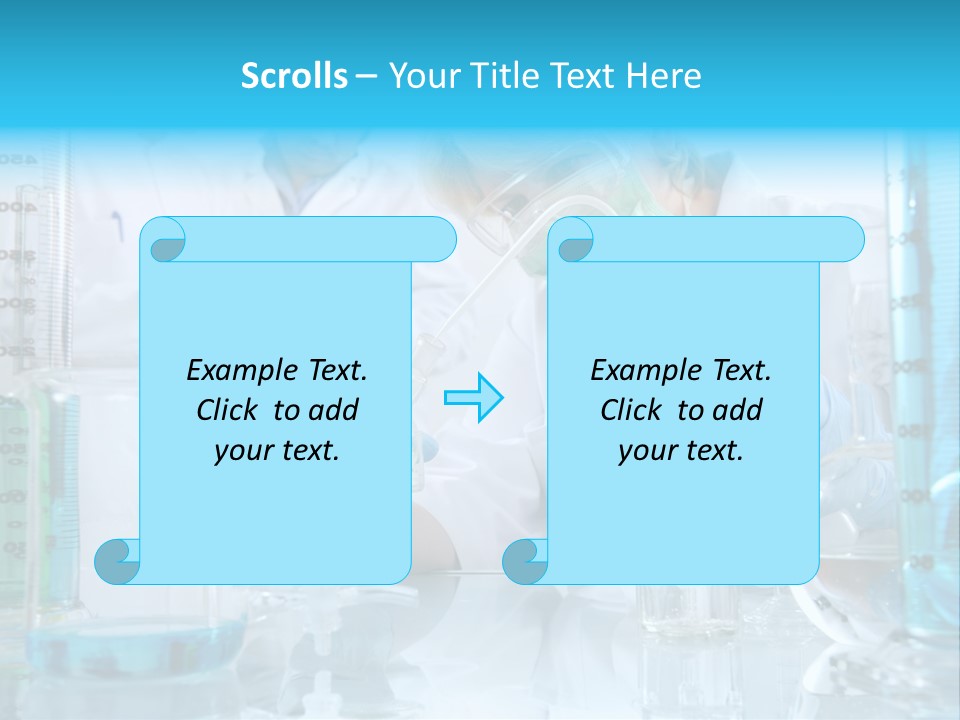 Faculty Beaker Test PowerPoint Template