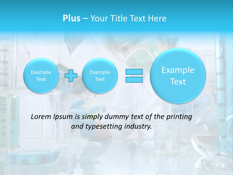 Faculty Beaker Test PowerPoint Template