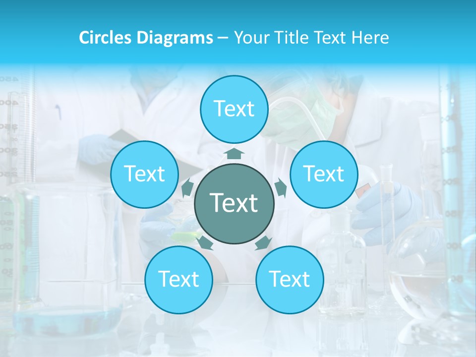 Faculty Beaker Test PowerPoint Template