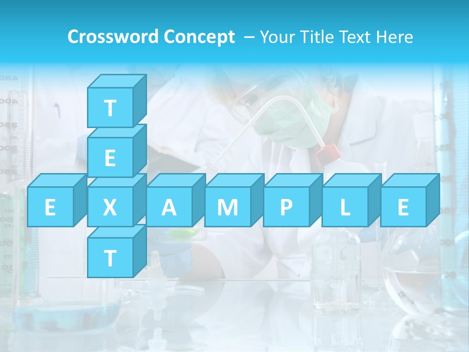 Faculty Beaker Test PowerPoint Template