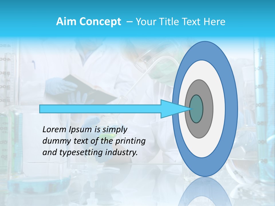 Faculty Beaker Test PowerPoint Template