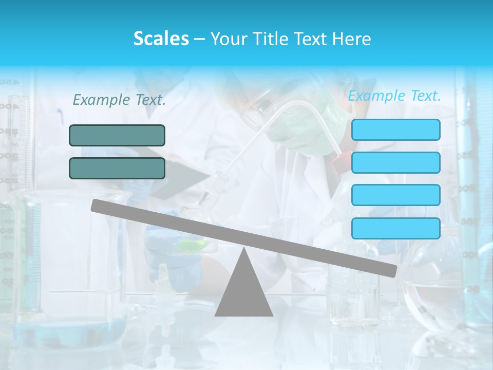Faculty Beaker Test PowerPoint Template