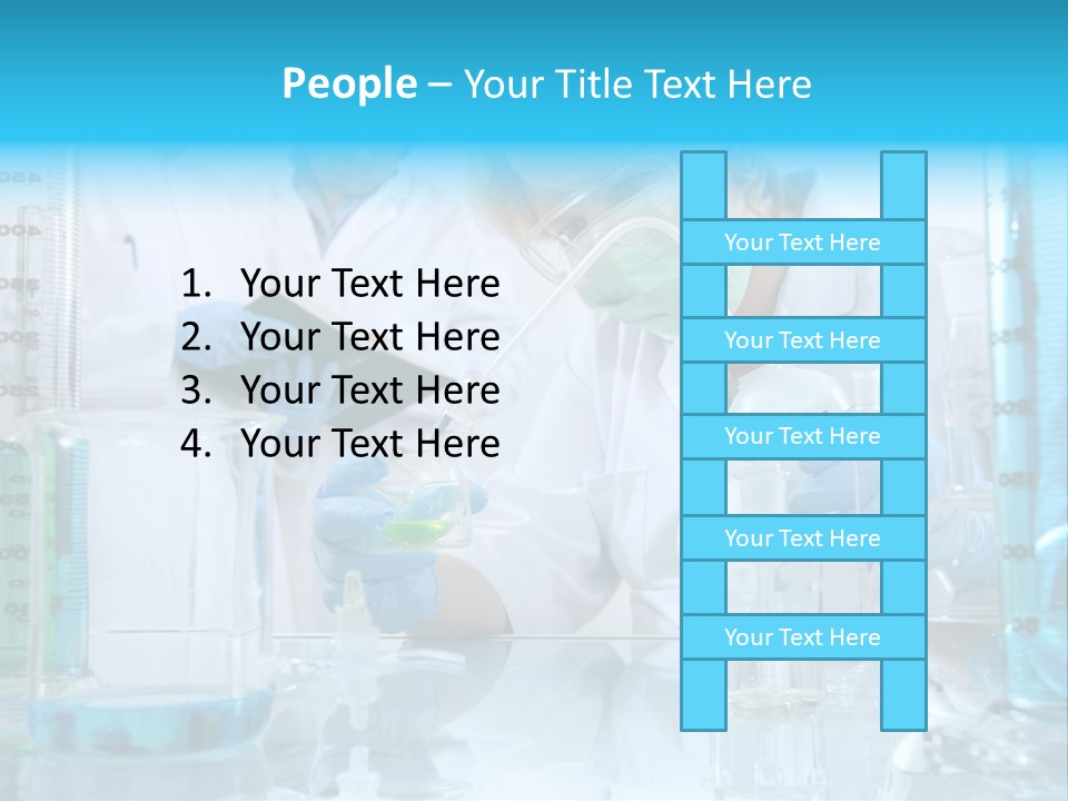 Faculty Beaker Test PowerPoint Template