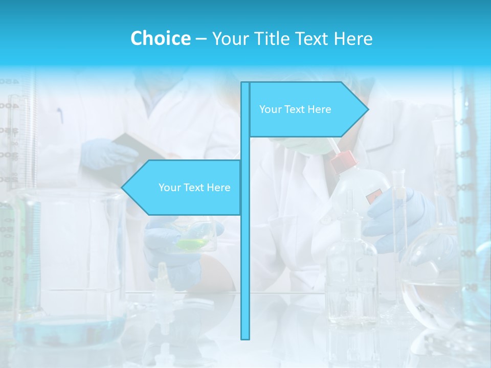 Faculty Beaker Test PowerPoint Template
