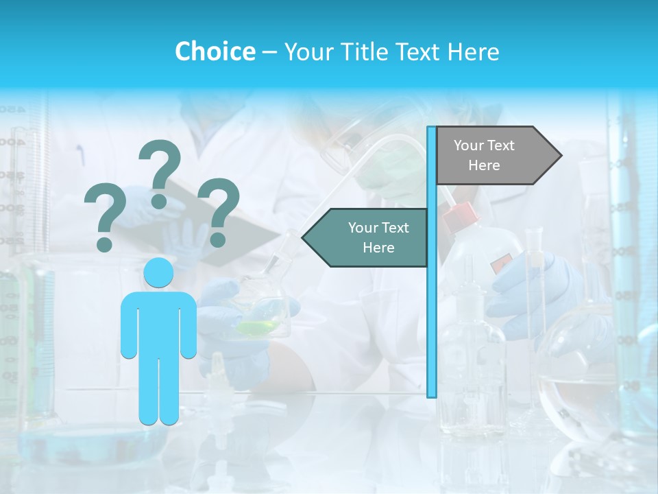 Faculty Beaker Test PowerPoint Template