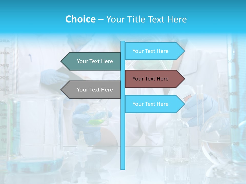 Faculty Beaker Test PowerPoint Template