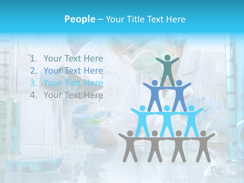 Faculty Beaker Test PowerPoint Template