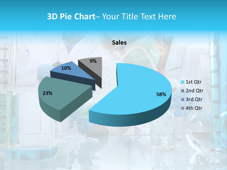 Faculty Beaker Test PowerPoint Template