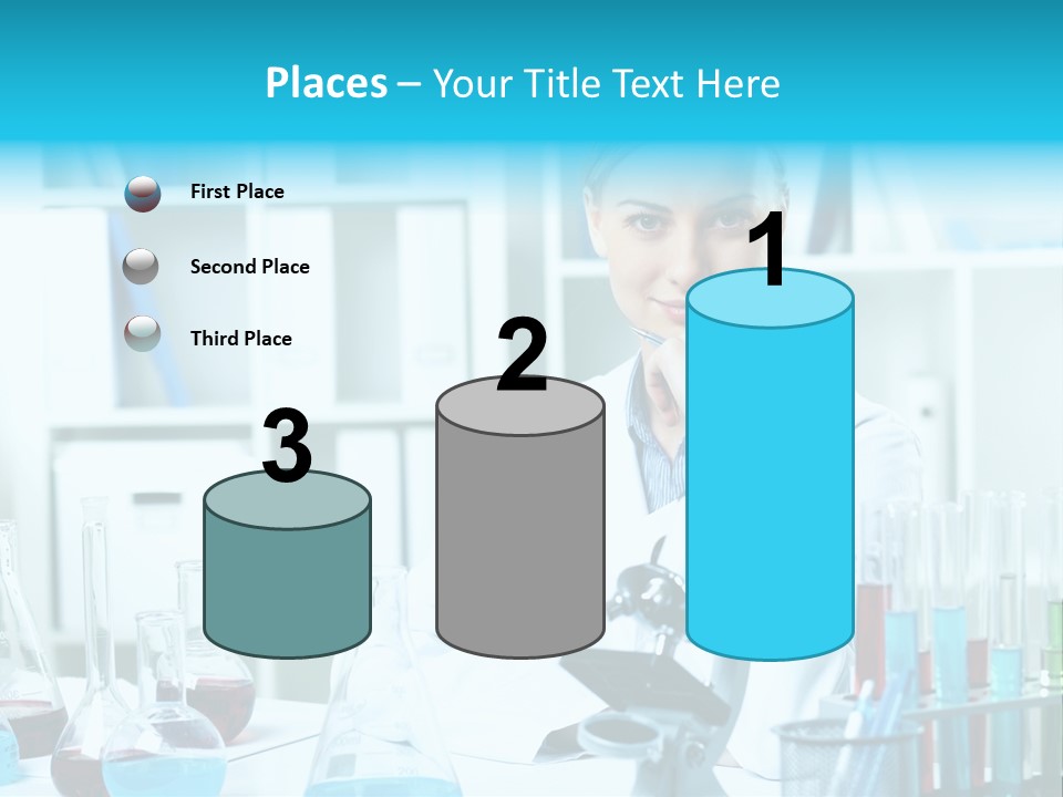 One Chemistry Liquid PowerPoint Template