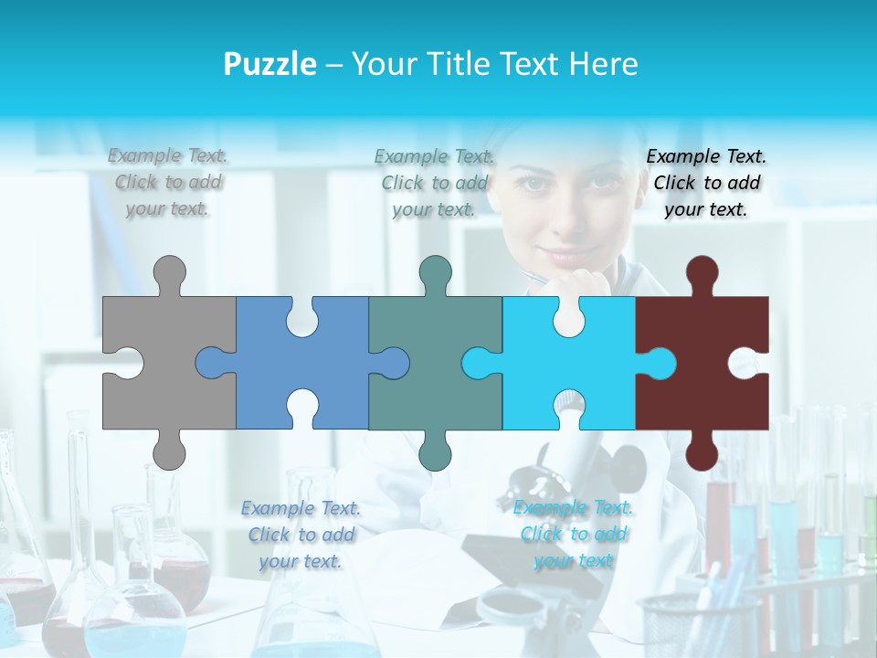 One Chemistry Liquid PowerPoint Template