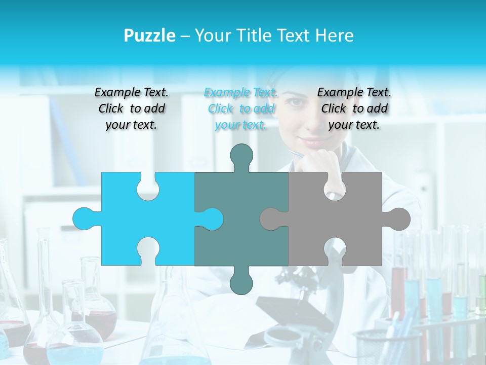 One Chemistry Liquid PowerPoint Template