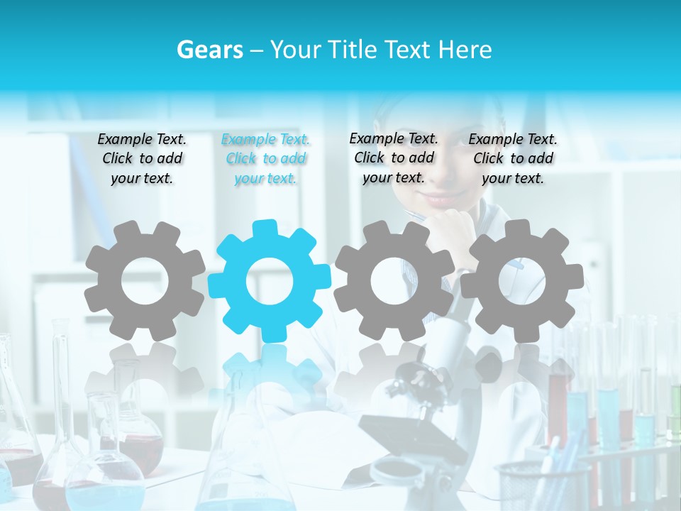 One Chemistry Liquid PowerPoint Template