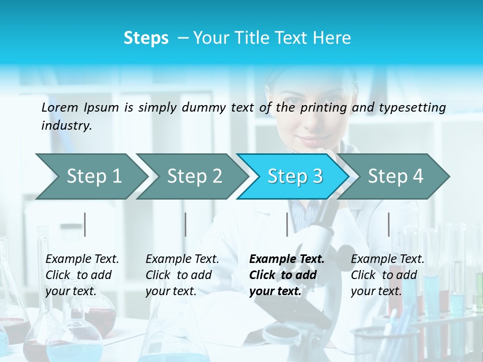 One Chemistry Liquid PowerPoint Template