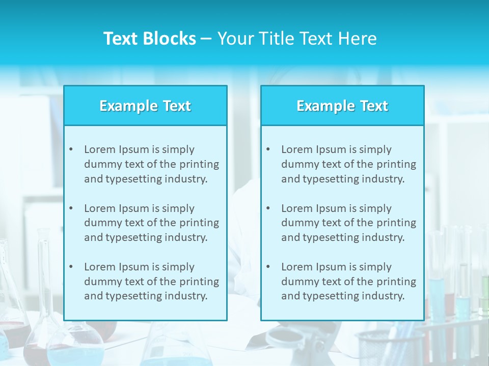 One Chemistry Liquid PowerPoint Template