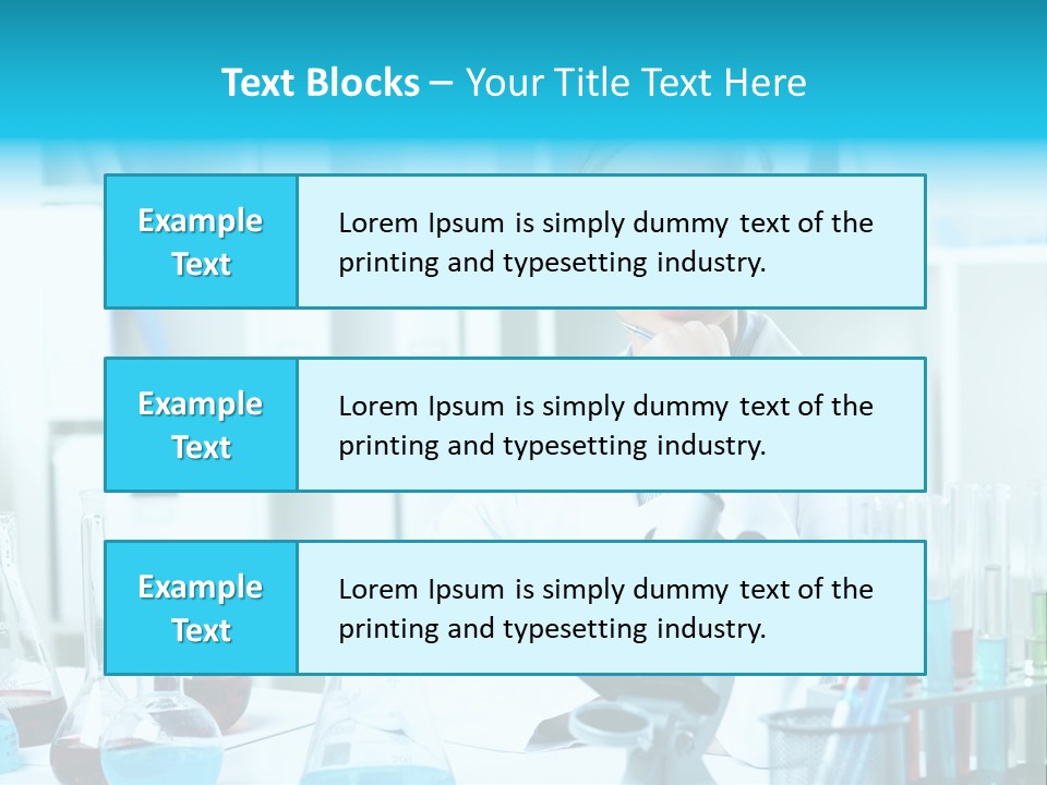 One Chemistry Liquid PowerPoint Template