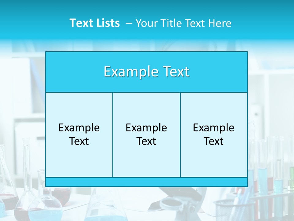 One Chemistry Liquid PowerPoint Template