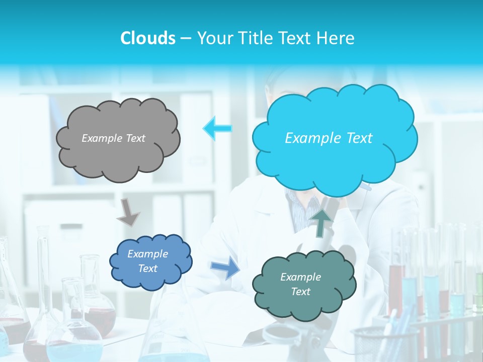 One Chemistry Liquid PowerPoint Template