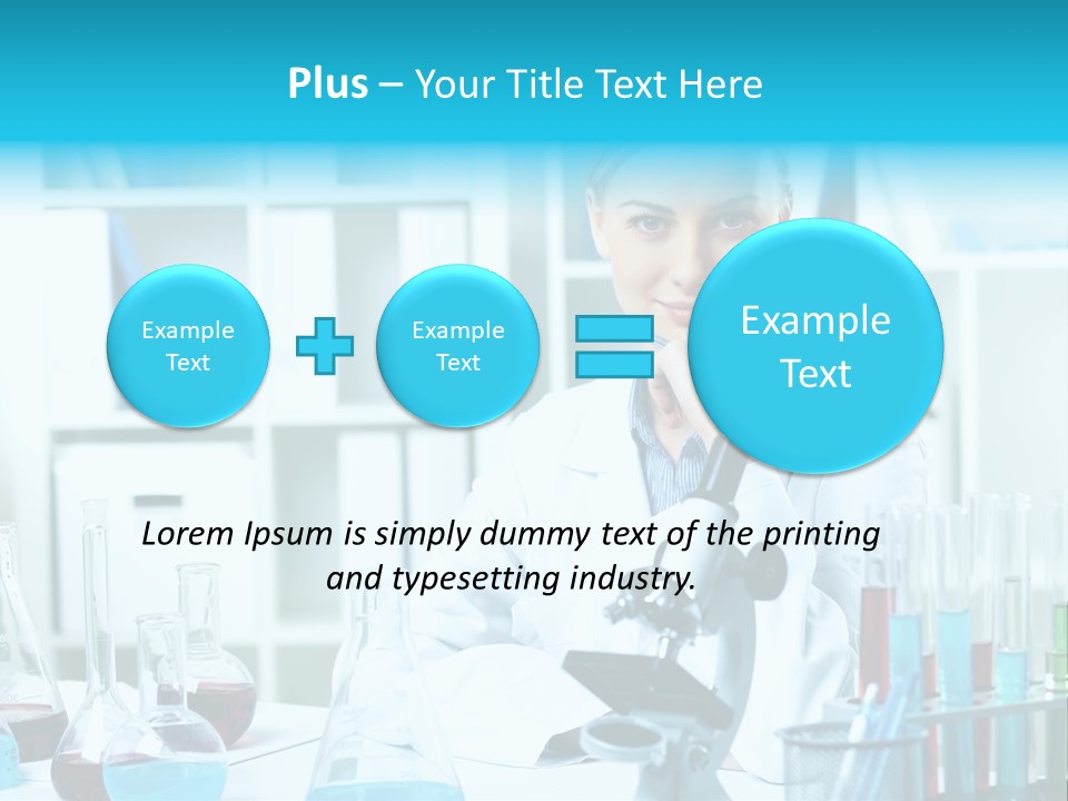 One Chemistry Liquid PowerPoint Template