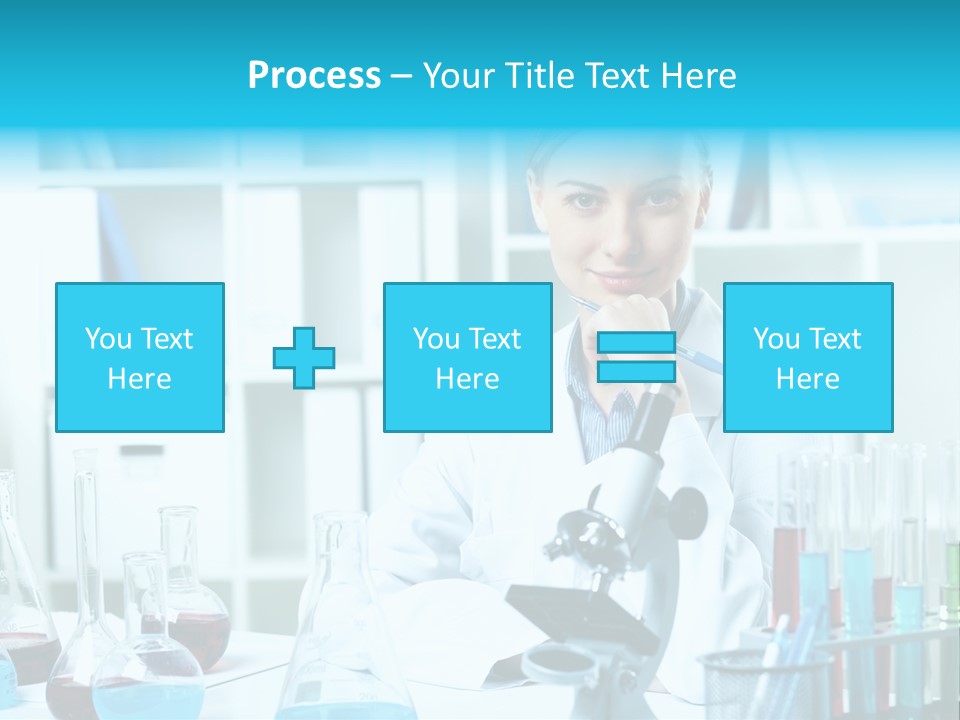 One Chemistry Liquid PowerPoint Template