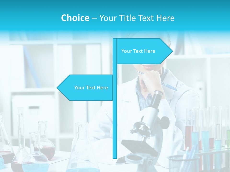 One Chemistry Liquid PowerPoint Template