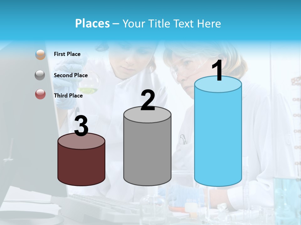 Liquid Chemist Team PowerPoint Template