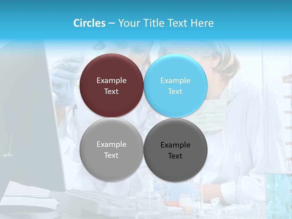 Liquid Chemist Team PowerPoint Template