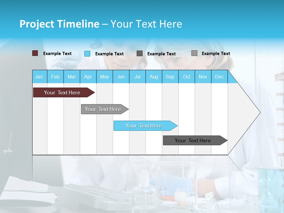 Liquid Chemist Team PowerPoint Template