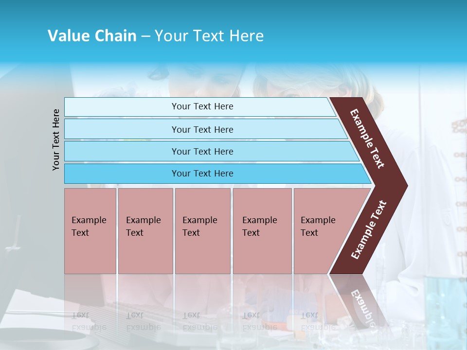 Liquid Chemist Team PowerPoint Template