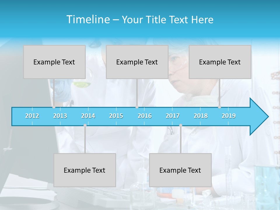 Liquid Chemist Team PowerPoint Template