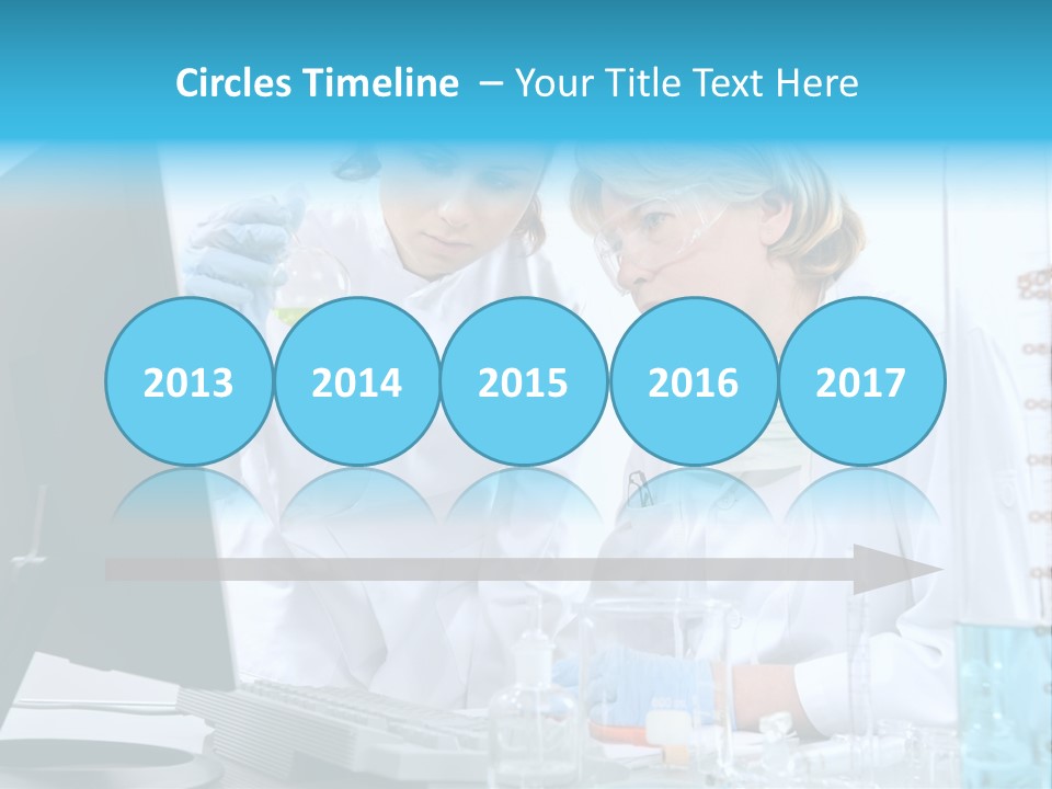 Liquid Chemist Team PowerPoint Template