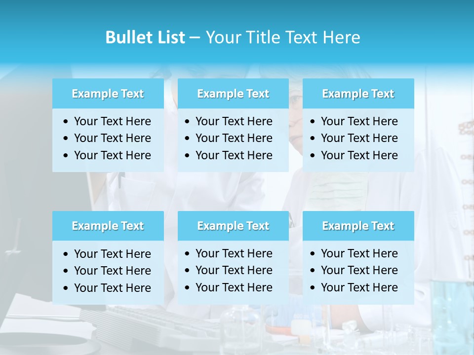 Liquid Chemist Team PowerPoint Template