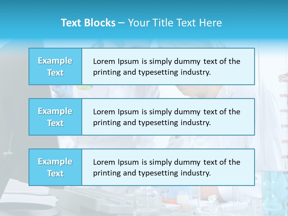 Liquid Chemist Team PowerPoint Template