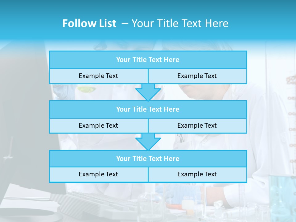 Liquid Chemist Team PowerPoint Template