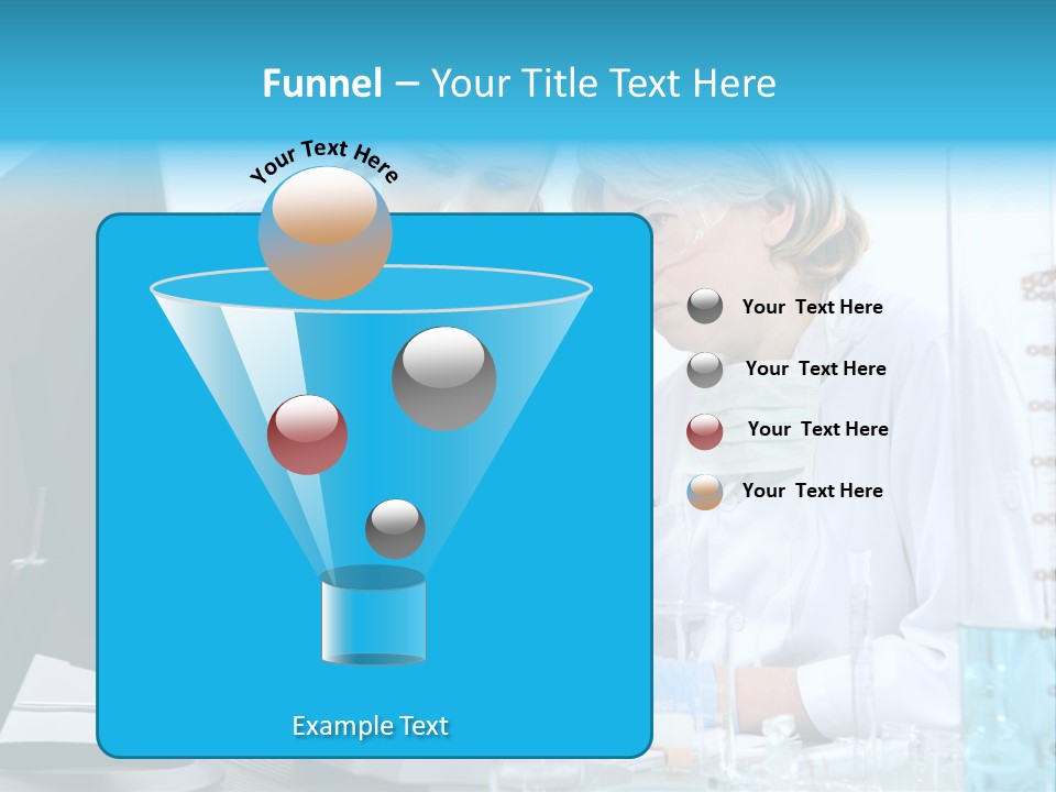 Liquid Chemist Team PowerPoint Template