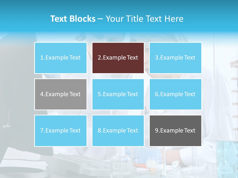 Liquid Chemist Team PowerPoint Template