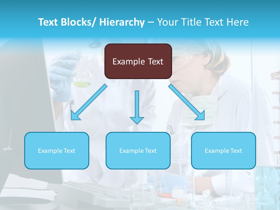 Liquid Chemist Team PowerPoint Template