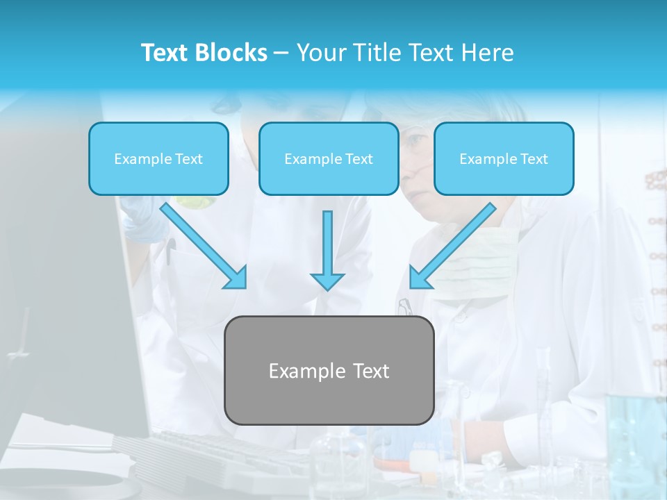 Liquid Chemist Team PowerPoint Template