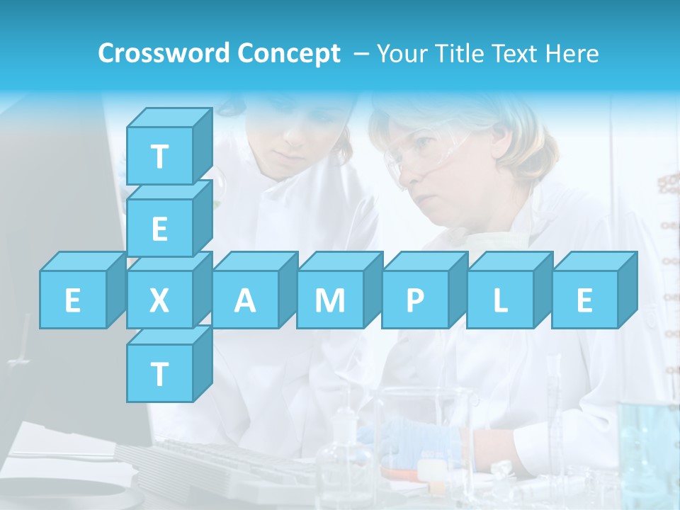 Liquid Chemist Team PowerPoint Template