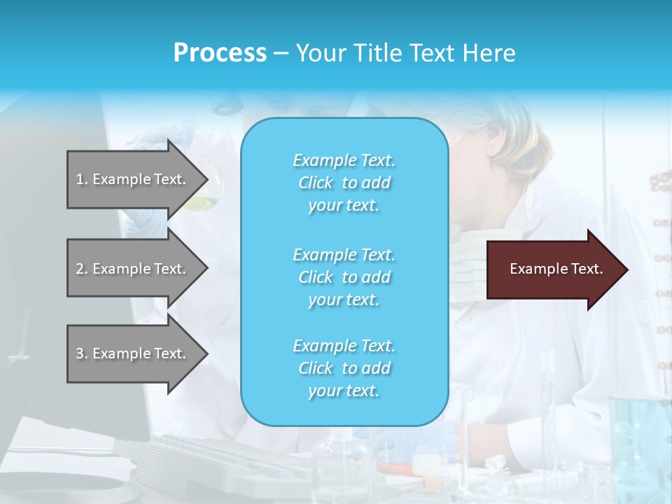 Liquid Chemist Team PowerPoint Template