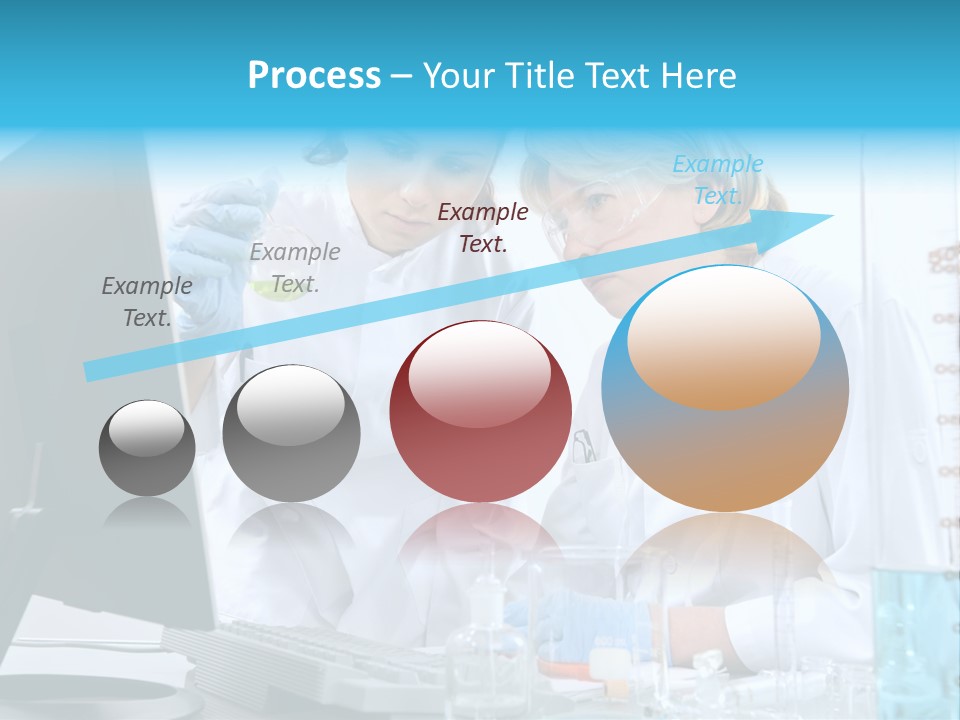 Liquid Chemist Team PowerPoint Template