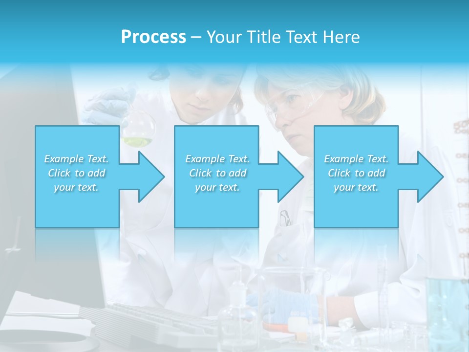 Liquid Chemist Team PowerPoint Template